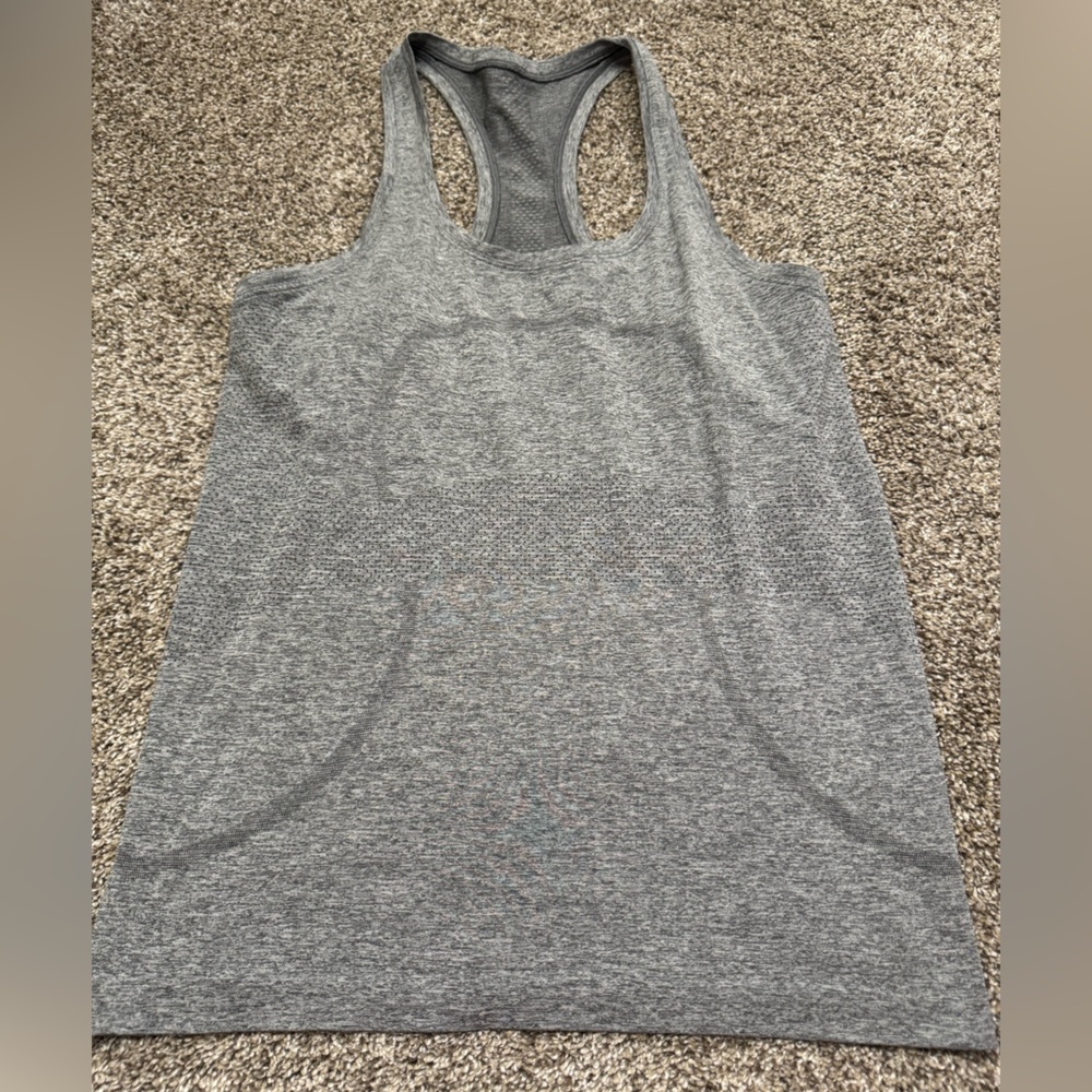 lululemon athletica Gray Tank Top